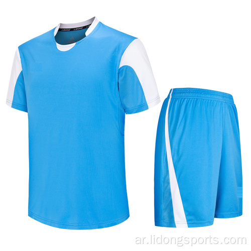 ملابس كرة القدم مجموعة الزي الرسمي المخصص لكرة القدم قمصان كرة القدم